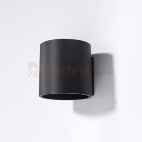Kinkiet ścienny tuba G9 ORBIS 1 czarny SL.0048 okrągły perfektmarket sklep.jpg