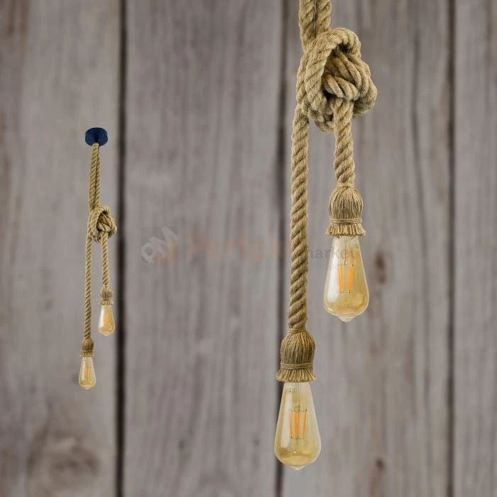 lampa wisząca sznur E27