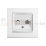 gniazdokomputerowe 1xRJ45 kat 6 viko panasonic linnera białe proste klasyczny perfektmarket perfekt_market 90440078