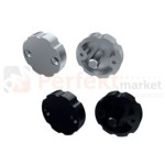 zaślepka regulacyjna aluminiowa do profilu LED typu cosmo pełna czarna srebrna oświetlenie_led perfektmarkat.jpg