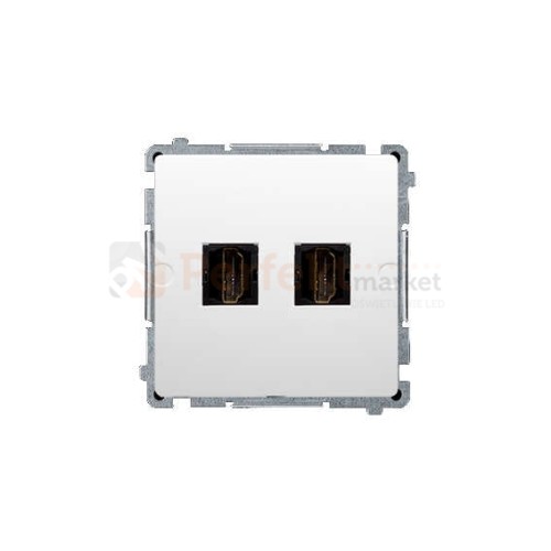 BMGHDMI2.01/11 Gniazdo HDMI podwójne biały
 perfektmarket sklep_olsztyn