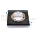 Oprawa halogenowa sufitowa stala pojedyncza kolor szklana czarna1 gniazdo GU10 LED perfektmarket.jpg