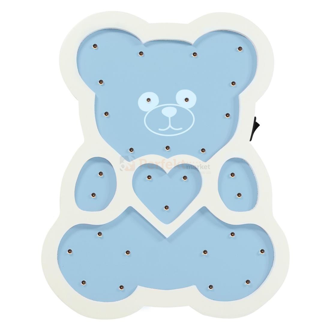 lampka dziecięca drewniana led mis niebieski na baterie aa polux 310651 perfektmarket ol.jpg