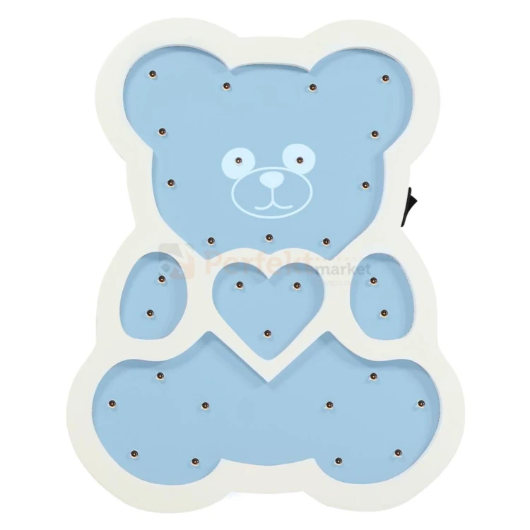 lampka dziecięca drewniana led mis niebieski na baterie aa polux 310651 perfektmarket ol.jpg