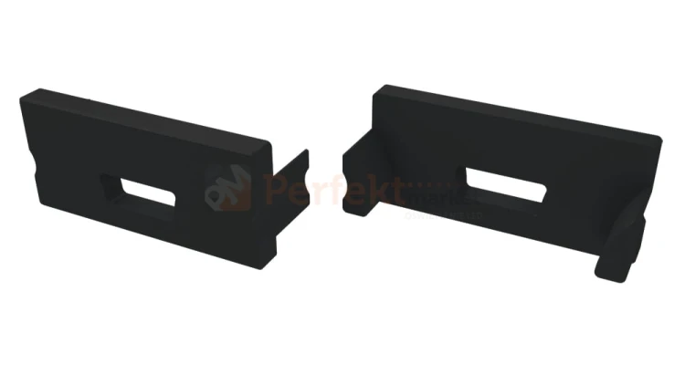 zaślepka do profili aluminiowych terra z_otworem perfektmarket led oświetlenie_led listwy_led czarna