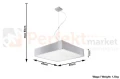 nowoczesna lampa minimal perfektmarket design wisząca sufitowa kwadratowa LED HORUS 45 szara wymiary.jpg
