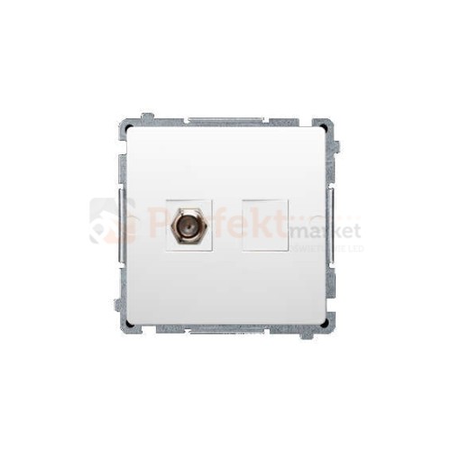 Gniazdo antenowe typu „F” pojedyncze biały
 LED Simon Basic BMAF1.01/11 perfektmarket hurtownia_olsztyn