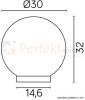 kula lampa ogrodowa biała 30 cm PMMA wymiar perfektmarket.jpg