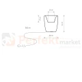 9711 Oprawa oświetleniowa ogrodowa swiecaca donica FLOWERPOT S wymiary perfektmarket.jpg