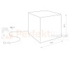 lampa ogrodowa CUMULUS CUBE L 8965 świecąca kostka duża wymiary perfektmarket.jpg