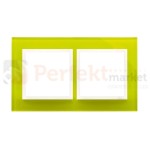 DR2/11 Simon 54 nature ramka podwójna szkło limonkowy sorbet DRN2/90 perfektmarket