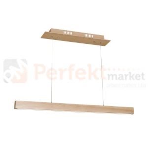 Lampa LED wisząca Timber 568 18W Milagro drewniana