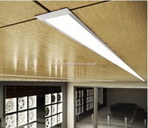 Profil do taśm LED lamp Inso srebrny 2 mb  LUMINES-INSO2-S perfektmarket sklep
lampa aluminiowa minimal