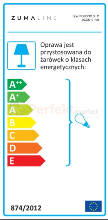 EL ACGU101901 003064-0219732 downlioght spot podwójny biały 2xGU10 perfektmarkiet.jpg