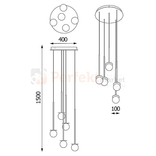 COTTON PANEL RH19, fi100 lampa wisząca cleoni czarny mat G9 perfektmarket 1.jpg