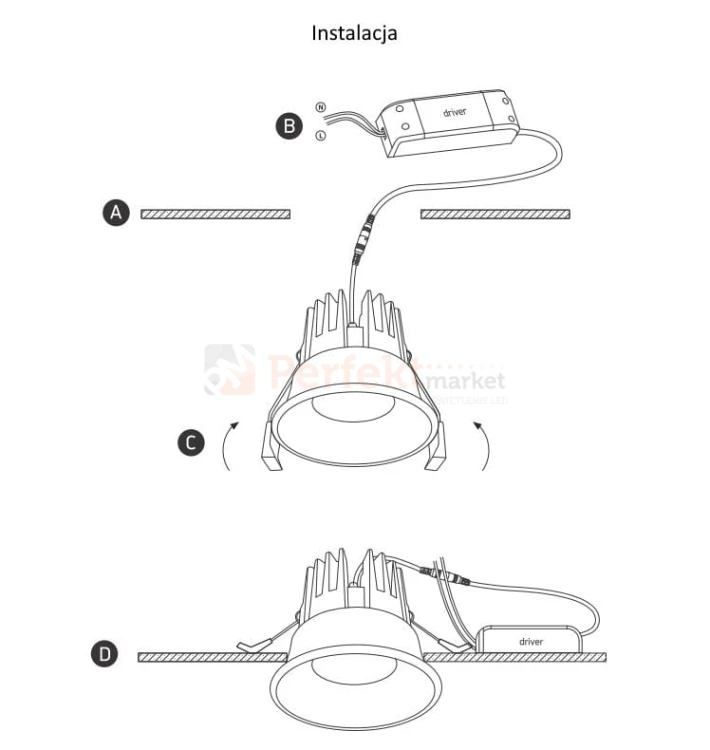 klavia oprawa downlight spot led wpuszczany perfektmarket instalacja 10112TD-W-W.jpg