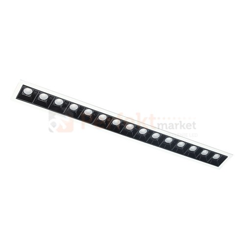 lampa liniowa led wpuszczana soczewki 30W biało czarna 3000K perfektmarket.jpg