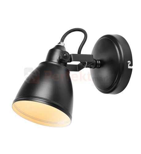 FJALLBACKA Kinkiet 1L Czarny IP44 2.jpg