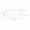 Plafon NEMO BLACK 17W LED EK7791