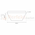 Plafon NEMO GOLD 17W LED EK7792