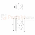 Kinkiet SIRIO 2xG9 MLP8404