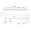 Lampa sufitowa SIRIO 4xG9 MLP8406