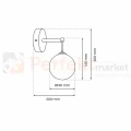Kinkiet REFLEX 1xE14 MLP8412
