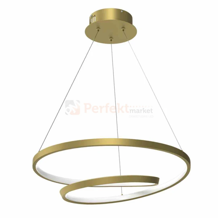 Lampa wisząca LUCERO GOLD 48W LED ML7950