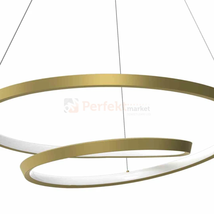 Lampa wisząca LUCERO GOLD 48W LED ML7950