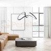 Lampa wisząca TESORO BLACK 48W LED ML7951