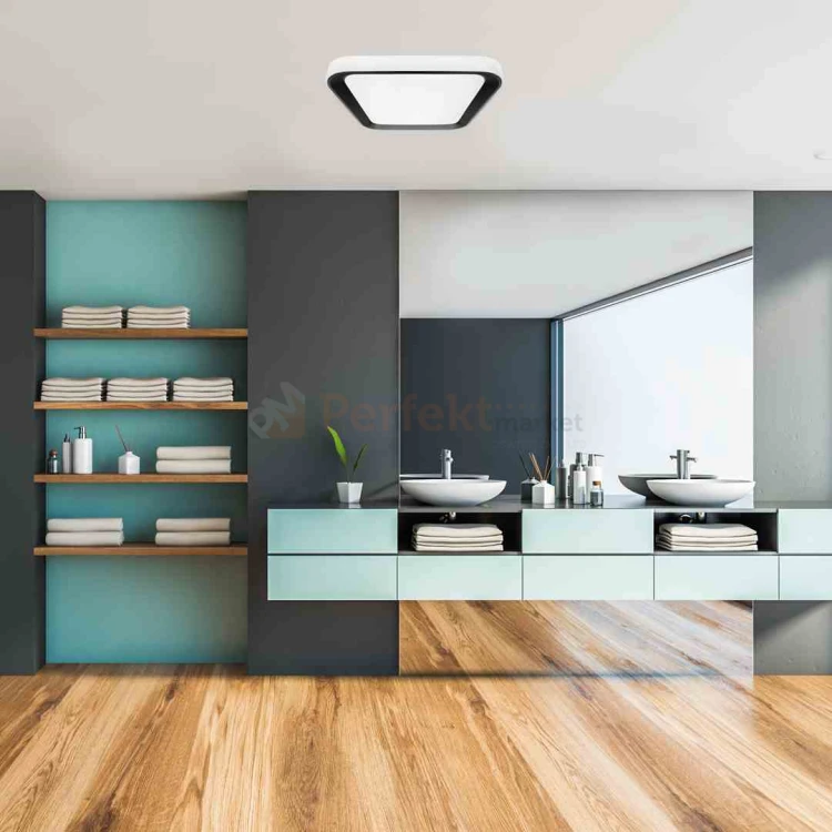 Plafon QUADRO BLACK 66W ML7932