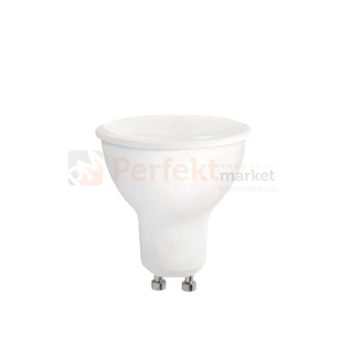 GU10 żarówka 50mm płaska 4000k 600lm 8w neutralna biala