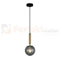 Italux lampa wisząca kula dymiona mosiądz Ravena 15 cm PND-2324-1 BRO+SG 2.jpg