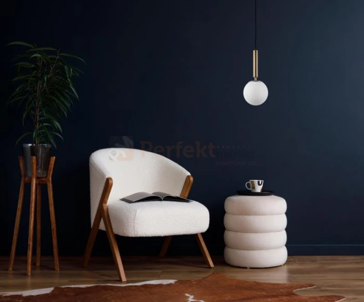 Italux lampa wisząca kula mleczna mosiądz Ravena 15 cm PND-2324-1 GD+OPA perfektmarket wiz.jpg