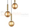 Italux  lampa wisząca bursztynowe kule Ravena PND-2324-3A BRO+AMB perfektmarket.jpg