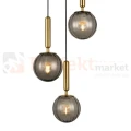 Italux lampa wisząca mosiądz dymione kule Ravena PND-2324-3A BRO+SG 1.jpg