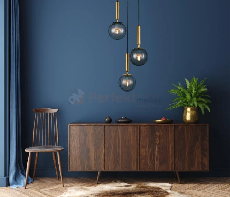 Italux lampa wisząca mosiądz dymione kule Ravena PND-2324-3A BRO+SG wiz.jpg