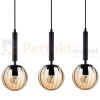 Italux lampa wisząca mosiądz dymione kule Raven PND-2324-3L BK+AMB 1.jpg