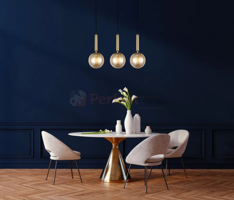 Italux lampa wisząca mosiądz bursztynowe kule Raven PND-2324-3L BRO+AMB wiz perfektmarket.jpg