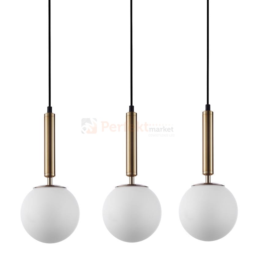 Italux lampa wisząca mosiądz mleczne kule Raven PND-2324-3L GD+OPA detail perfektmarket.jpg
