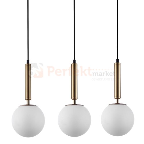 Italux lampa wisząca mosiądz mleczne kule Raven PND-2324-3L GD+OPA detail perfektmarket.jpg