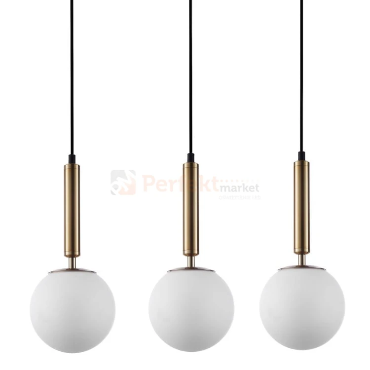 Italux lampa wisząca mosiądz mleczne kule Raven PND-2324-3L GD+OPA detail perfektmarket.jpg