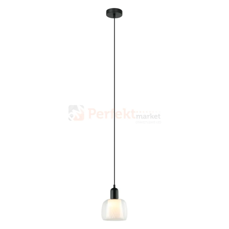Lampa wisząca Lamezia szkło Italux PND-67594-1-BK+CL perfektmarket.jpg