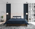 Lampa wisząca Lamezia szkło Italux PND-67594-1-BK+CL wiz.jpg