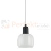 Lampa wisząca Lamezia szkło Italux PND-67594-1-BK+CL.jpg