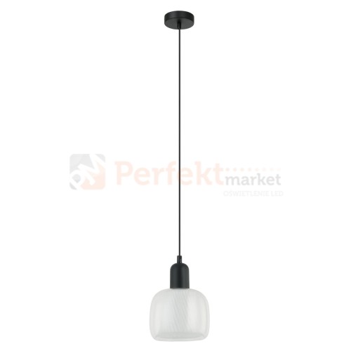 Lampa wisząca Lamezia szkło Italux PND-67594-1-BK+CL perfektmarket 1.jpg