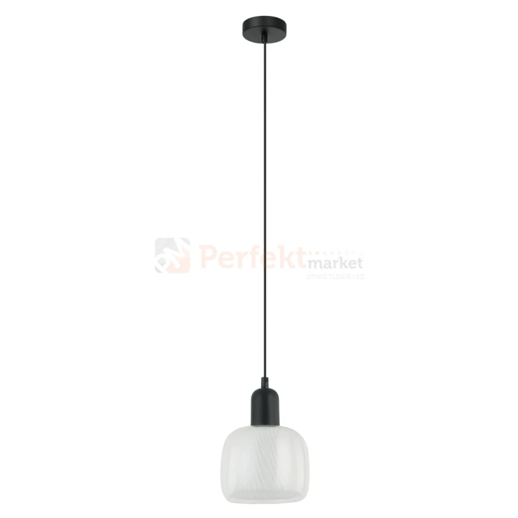 Lampa wisząca Lamezia szkło Italux PND-67594-1-BK+CL perfektmarket 1.jpg