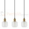 Lampa wisząca Lamezia brąz antyczny czarna Italux PND-67594-3-BRO+CL 2.jpg