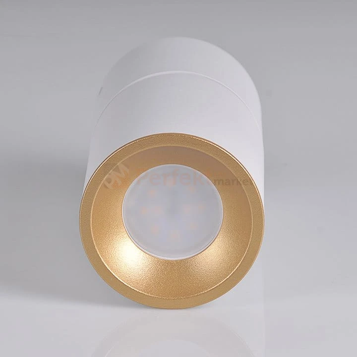 Oprawa natynkowa regulowana spotlight tuba Nixa GU10 biało złota 314260 perfektmarket 1.jpg