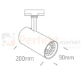 Oprawa na szynoprzewód 3F Triora 3 30W 2700lm 38 stopni czarna 65642CT-B wymiar perfketmarket.jpg